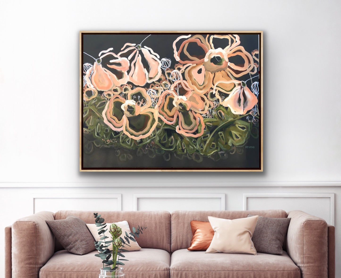 Honey Nougat 122x92cm SOLD