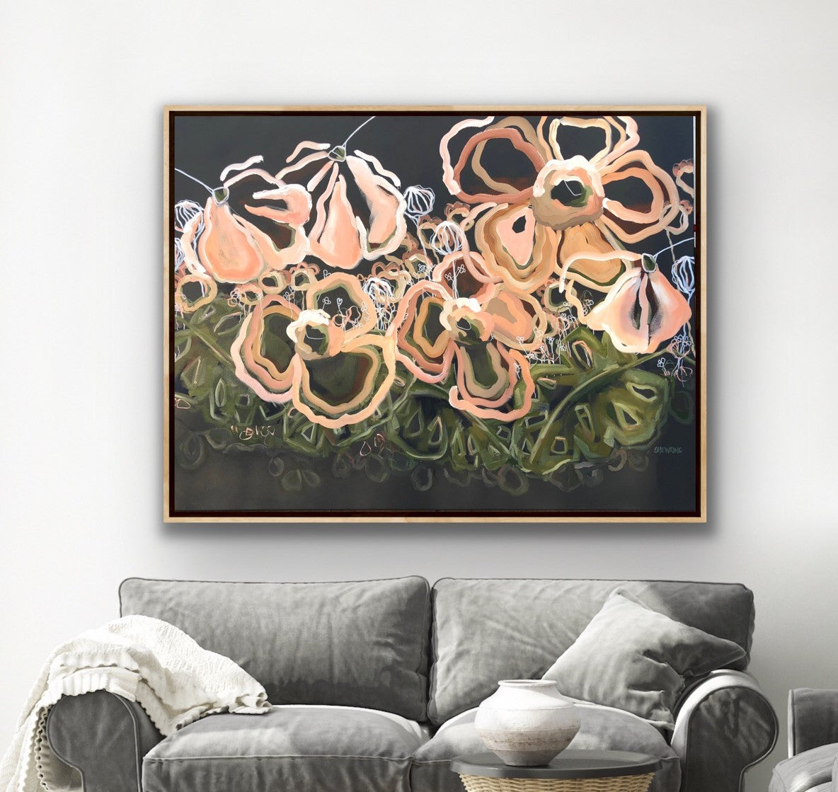 Honey Nougat 122x92cm SOLD