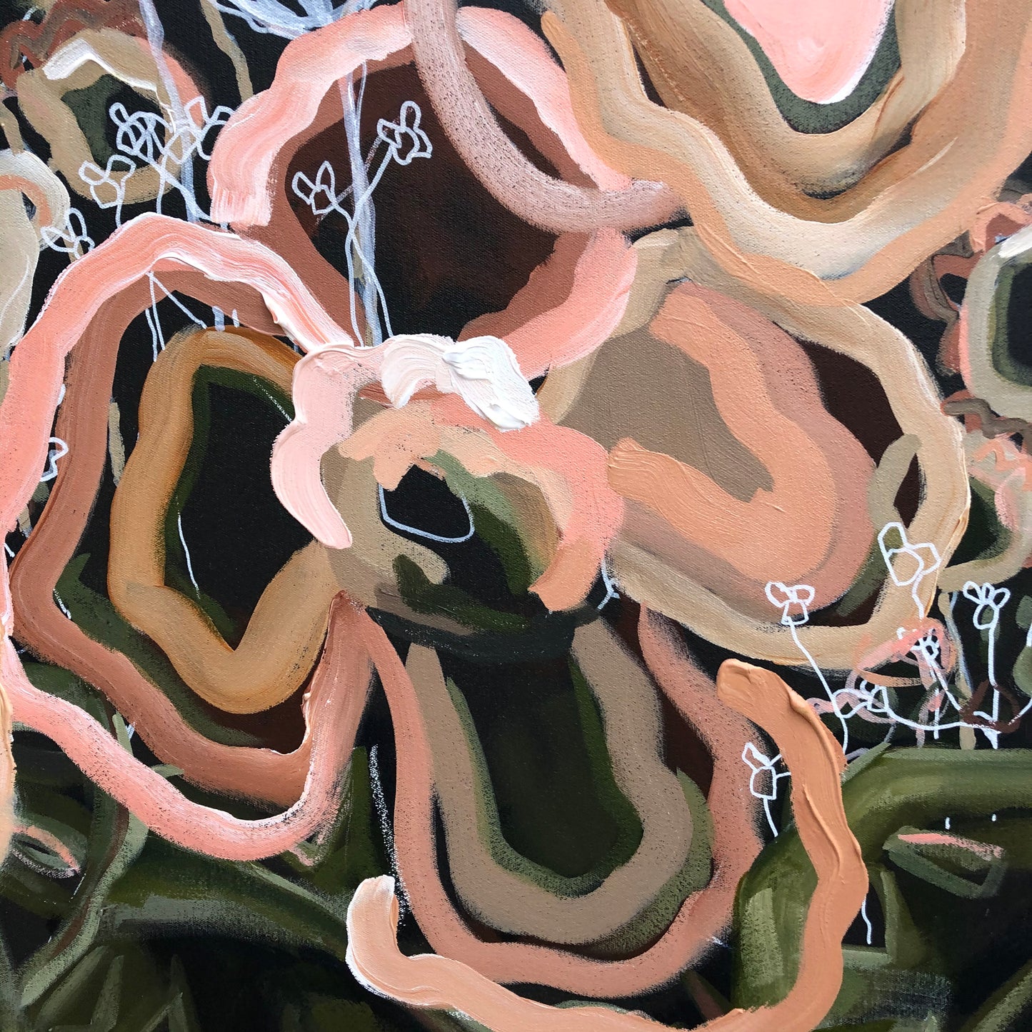 Honey Nougat 122x92cm SOLD