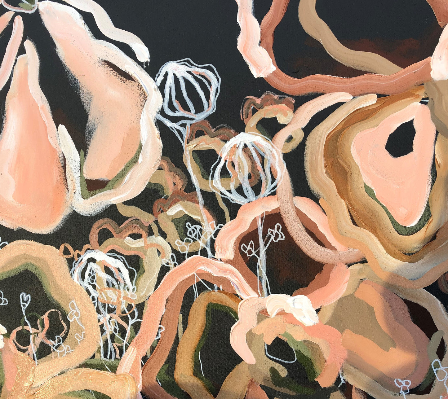 Honey Nougat 122x92cm SOLD