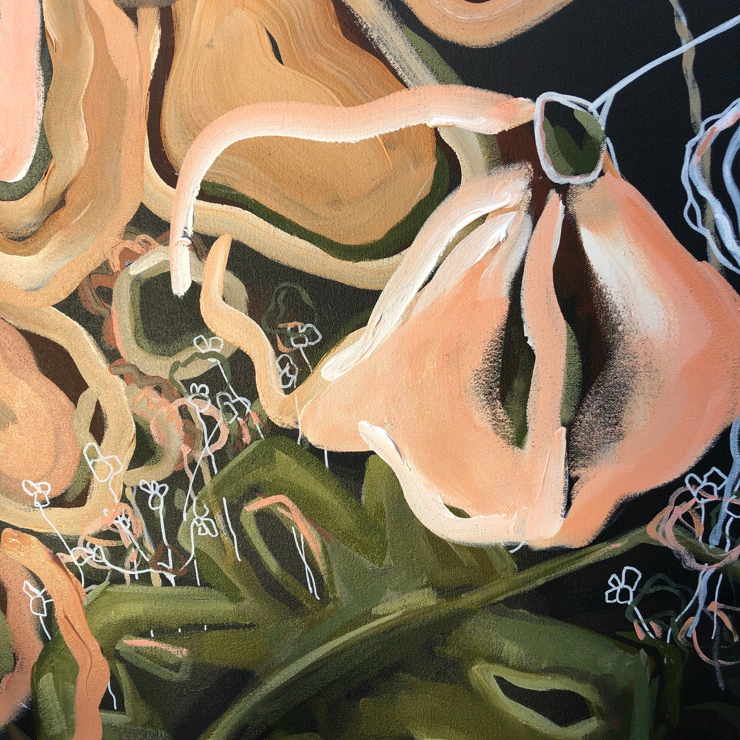 Honey Nougat 122x92cm SOLD