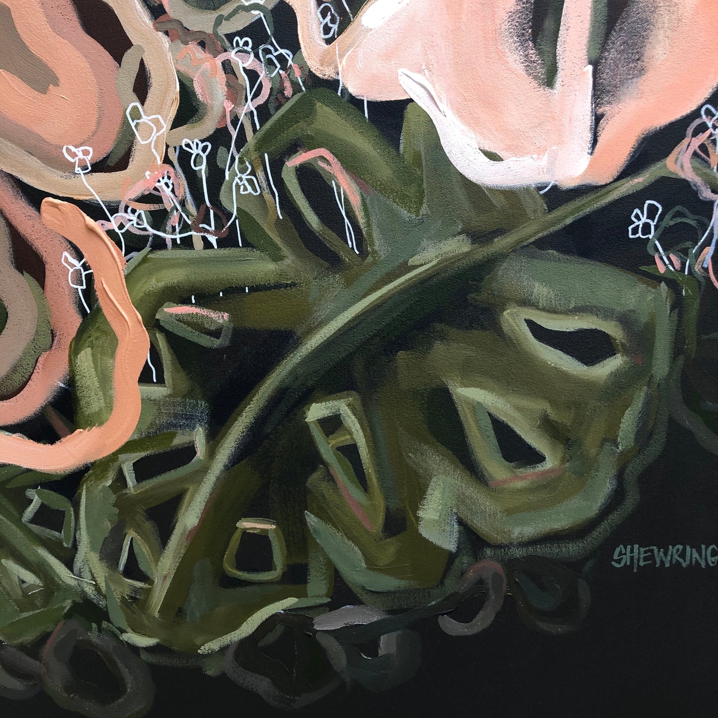 Honey Nougat 122x92cm SOLD