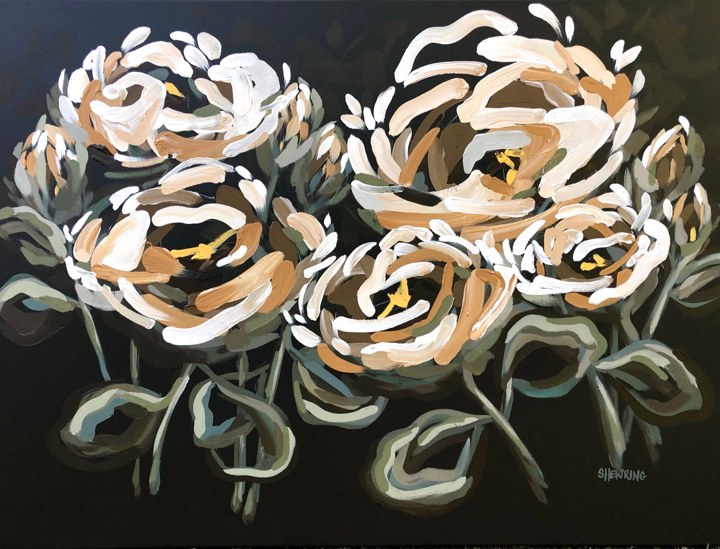 Iced Latte 120x90cm SOLD