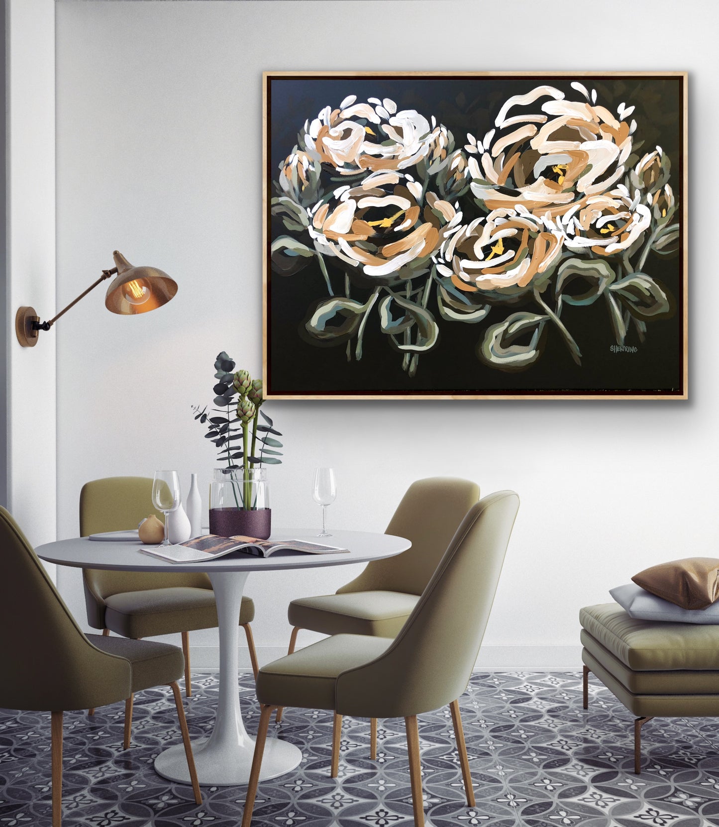 Iced Latte 120x90cm SOLD
