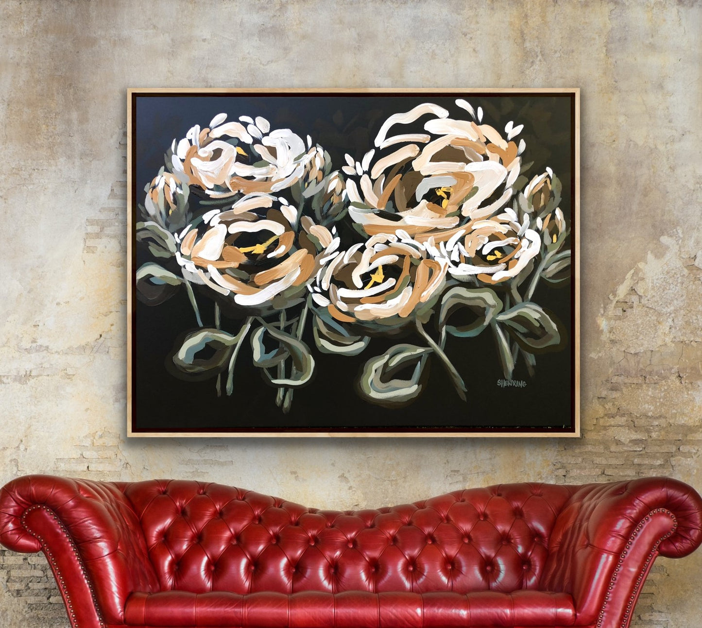 Iced Latte 120x90cm SOLD