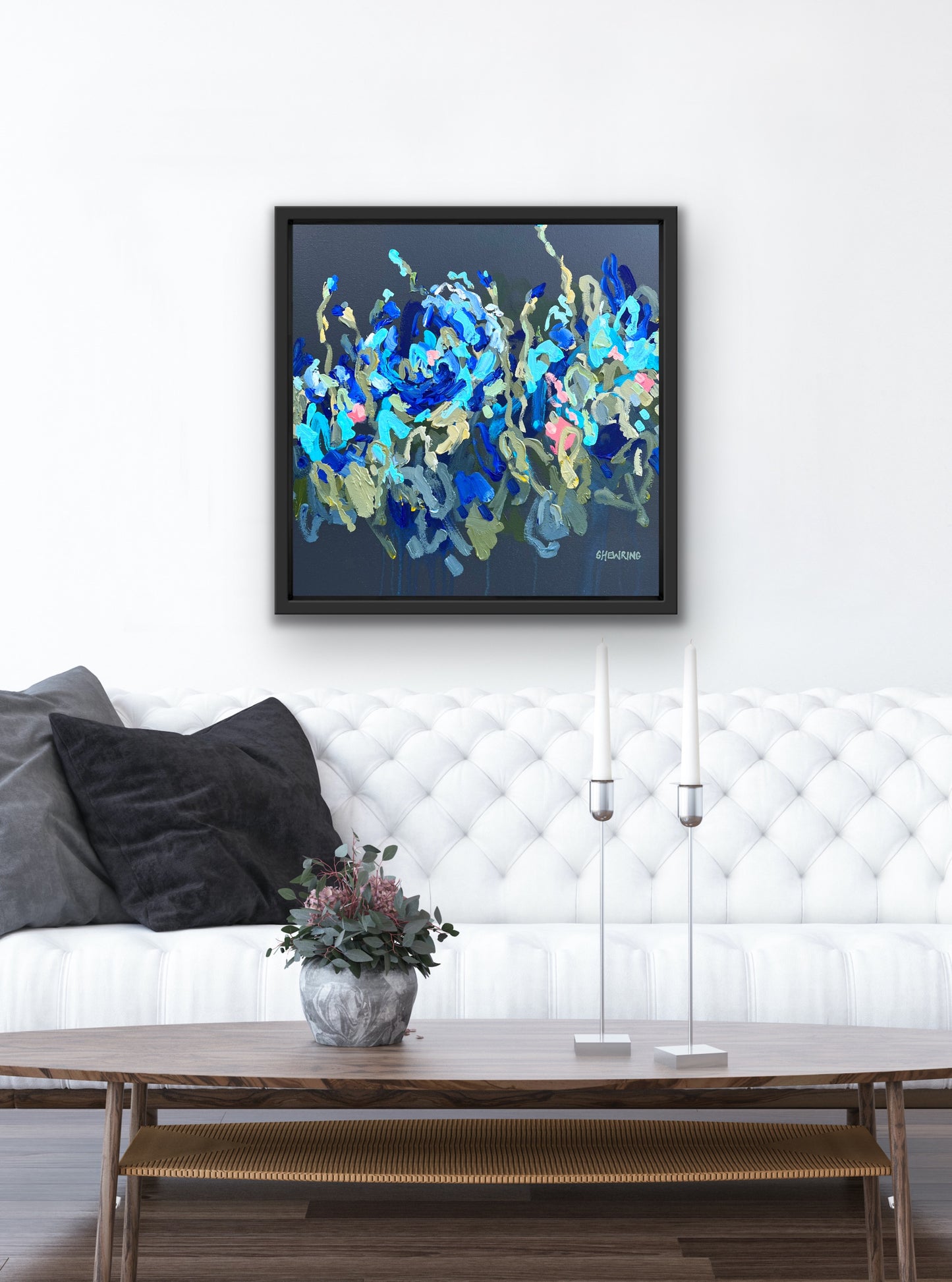 Into The Blue 50x50 cm SOLD