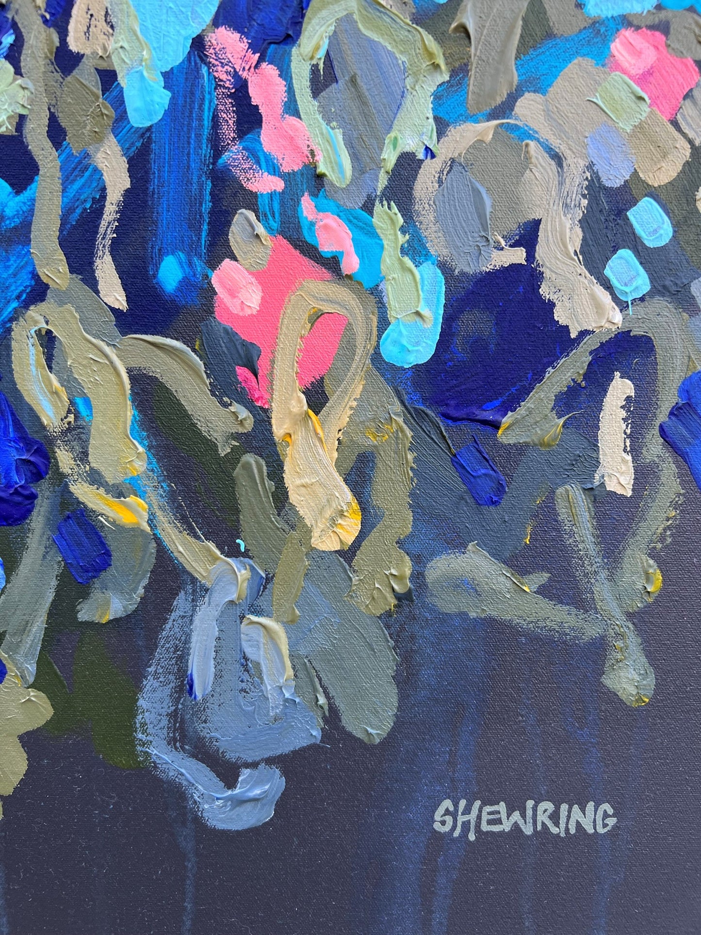 Into The Blue 50x50 cm SOLD