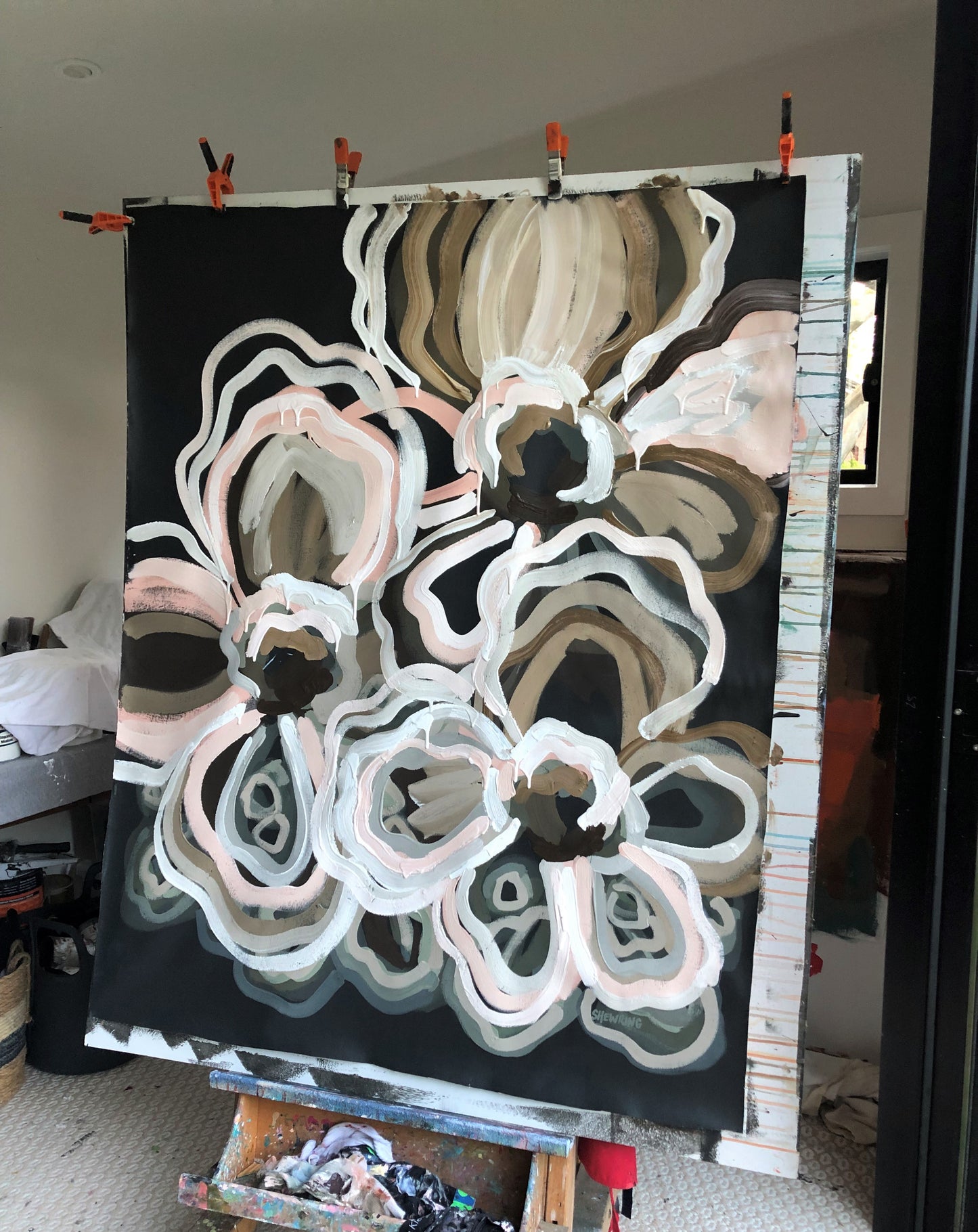 Latte Time 130x100cm ***COMMISSION FOR ANITA***