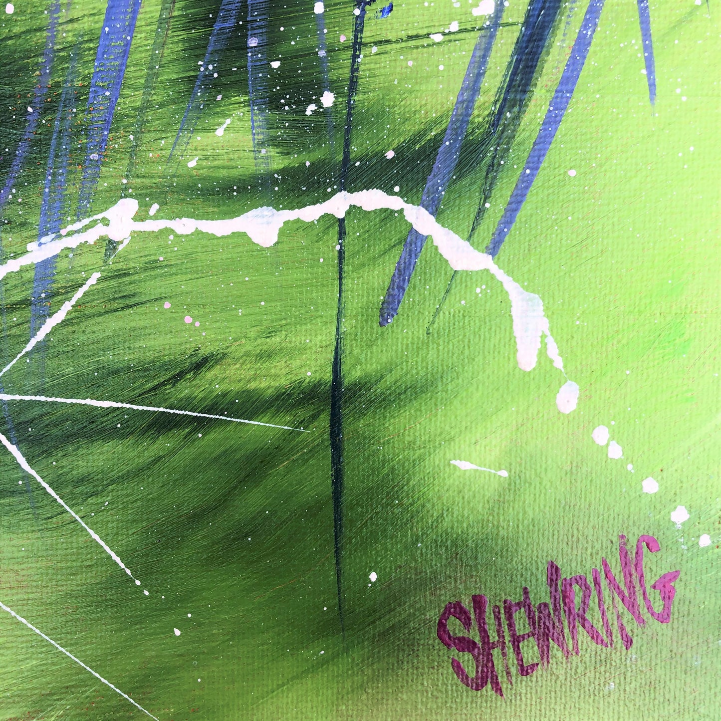 Lime Romance 66x33cm