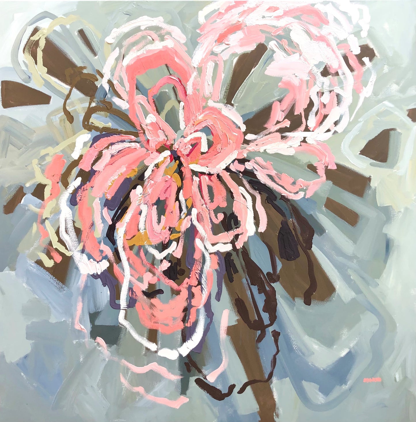 Love Everlasting 150x150cm FRAMED SOLD
