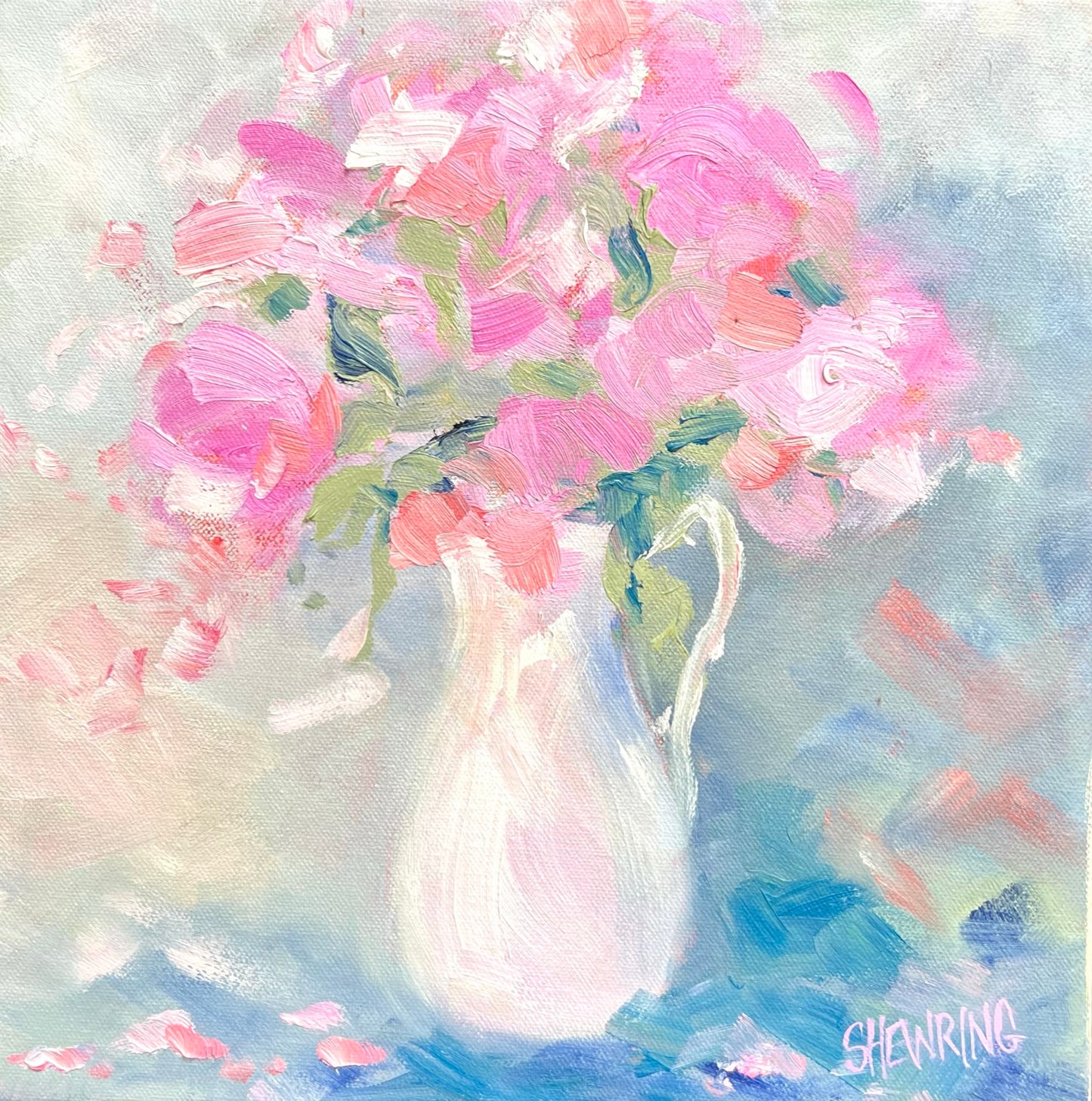 Love Grows Love 25x25cm SOLD