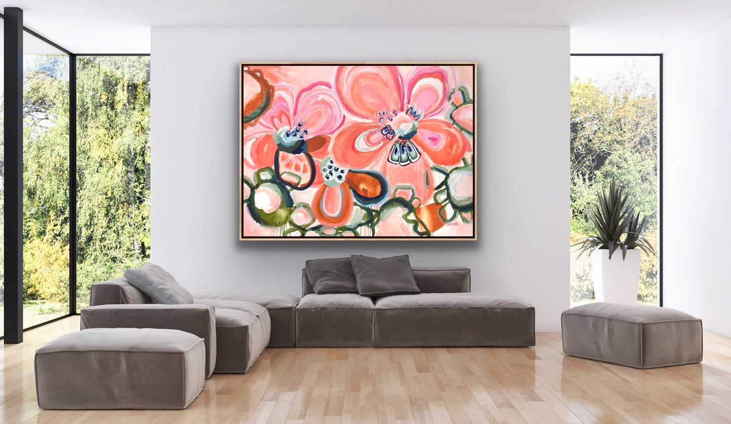 Love Lives Here 145x108cm SOLD