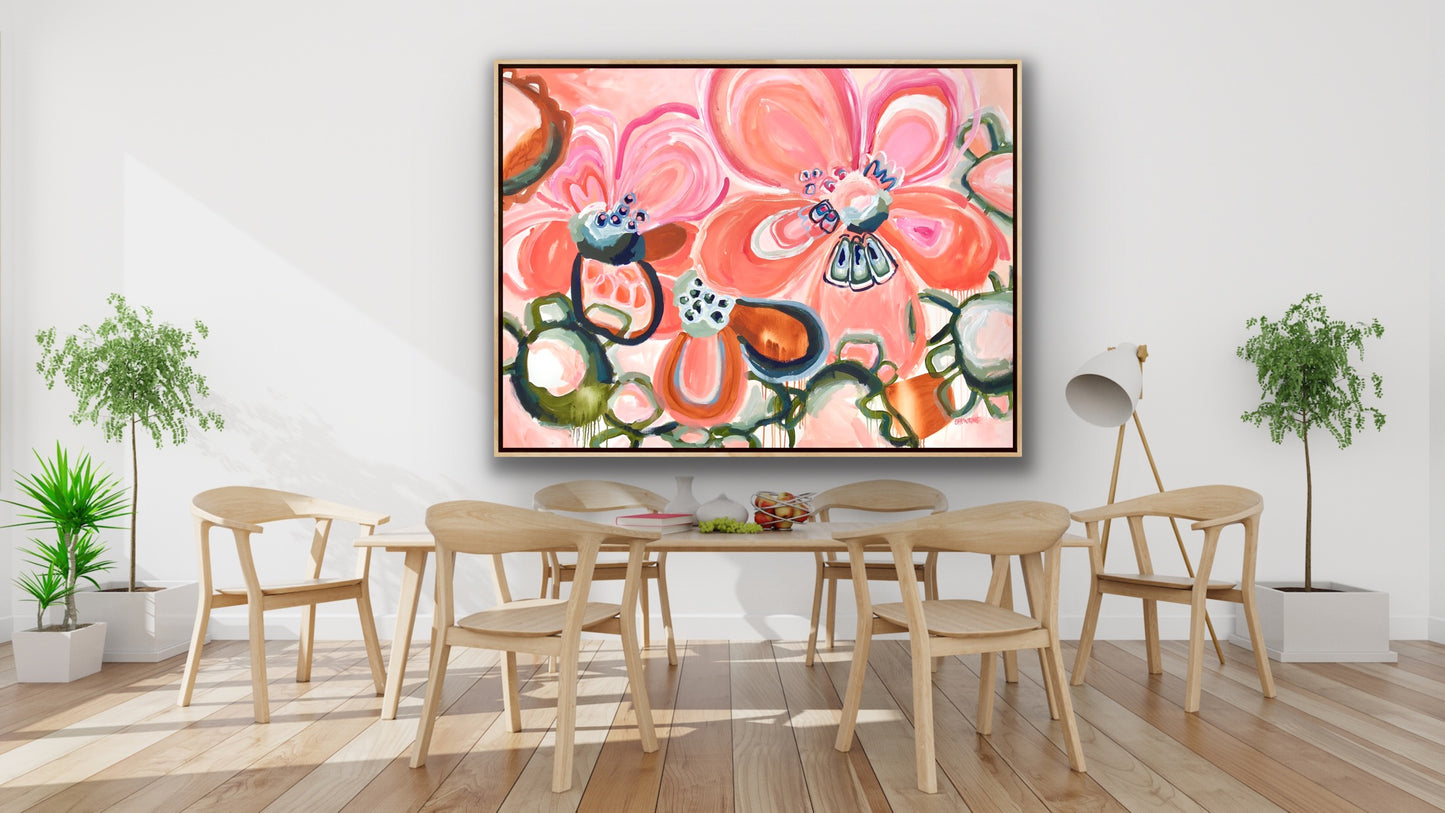 Love Lives Here 145x108cm SOLD