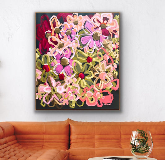 Love You For Life 111 x 98 cm FRAMED SOLD