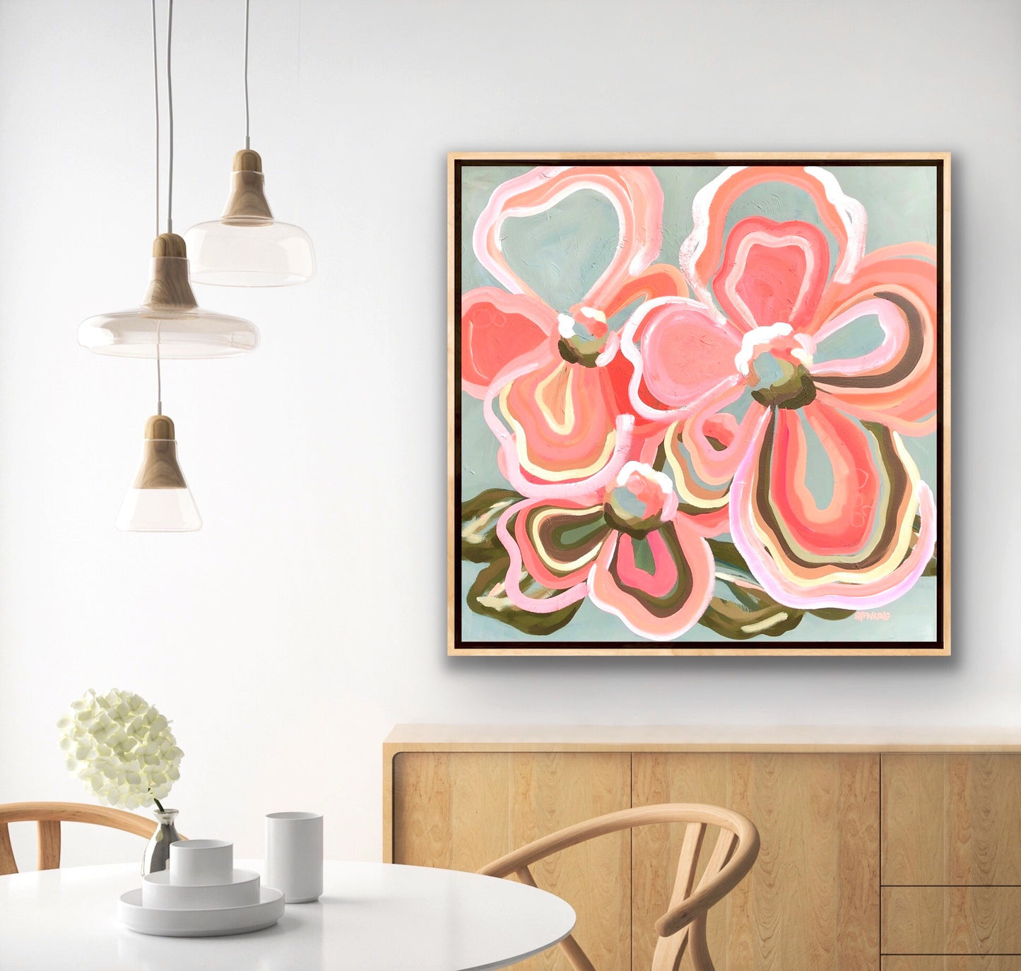 Love You More 86x86cm SOLD