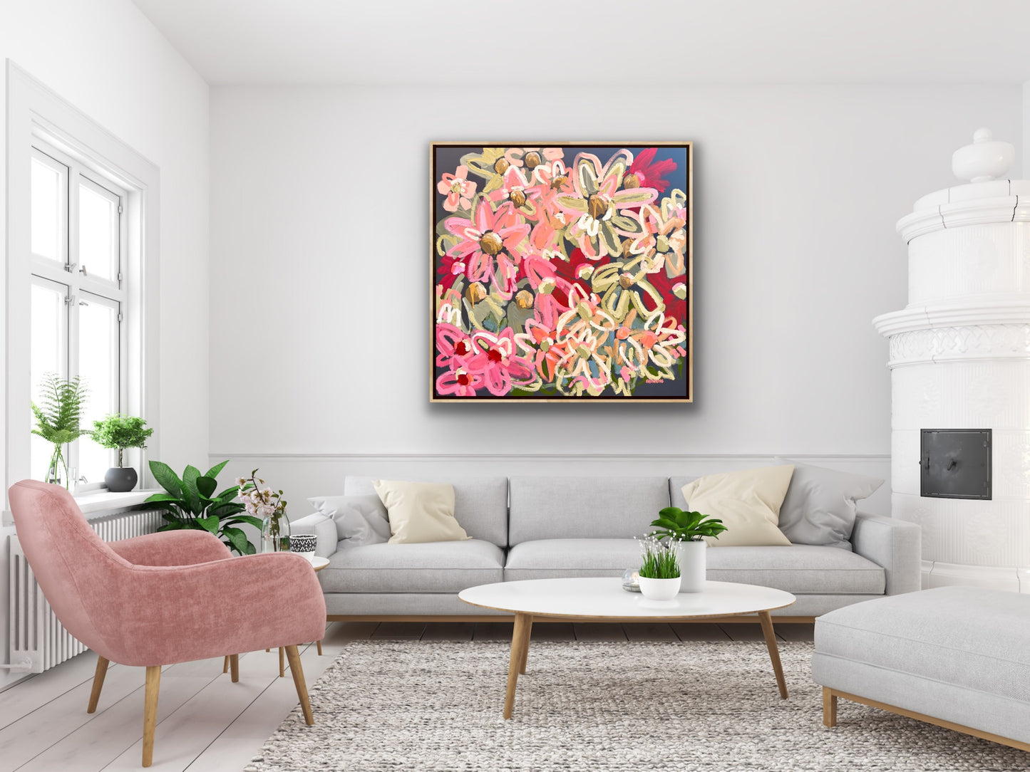 Loved By You 100x100cm SOLD