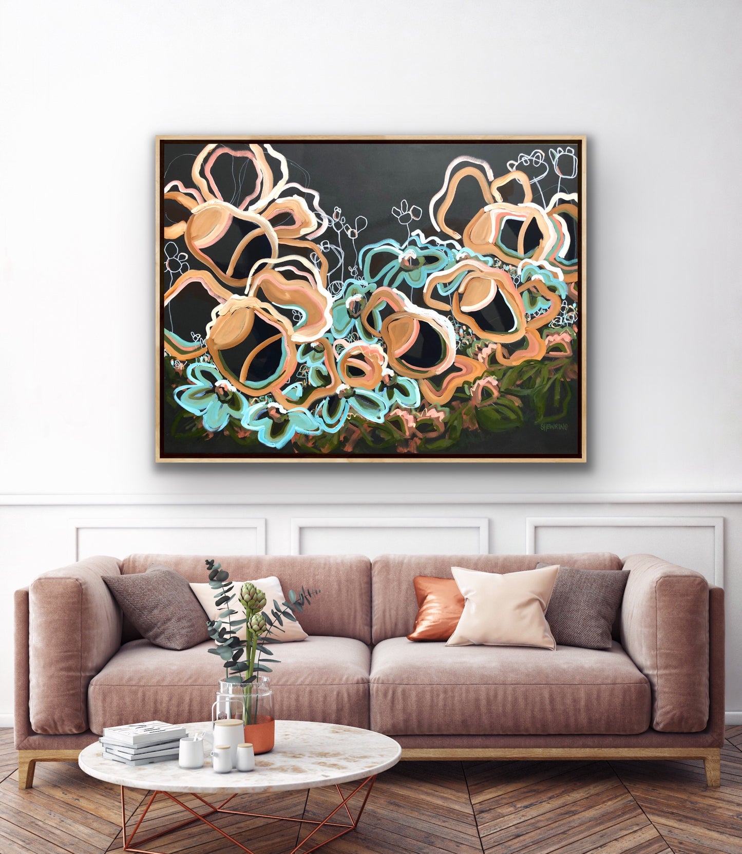 Love Is All Around 122x92cm SOLD