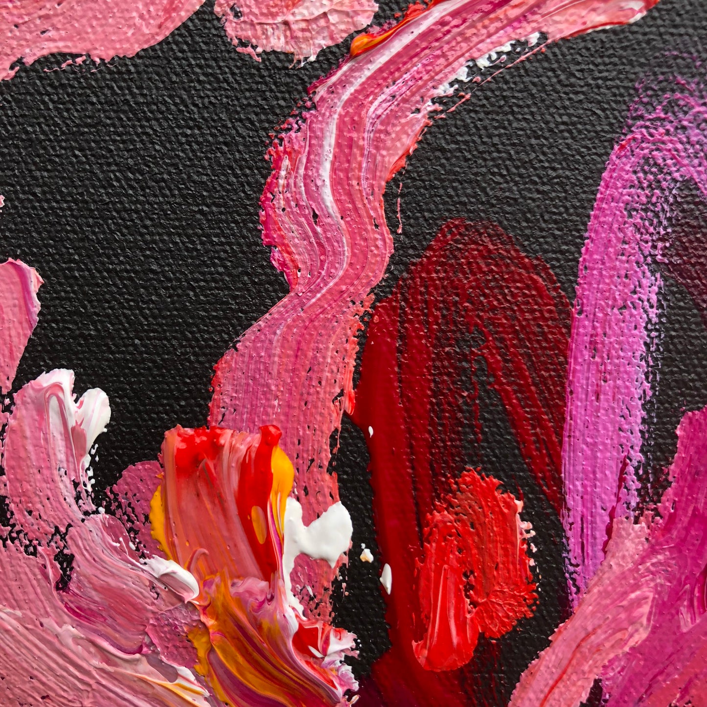 Lovers Summer 53x53 cm FRAMED SOLD