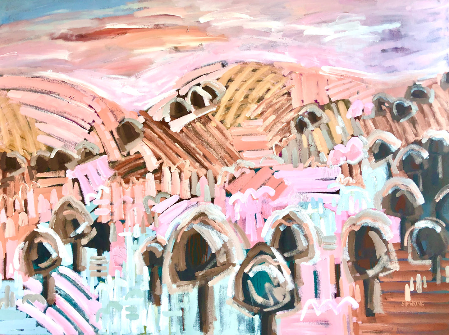 Loves Harvest 145x108cm SOLD