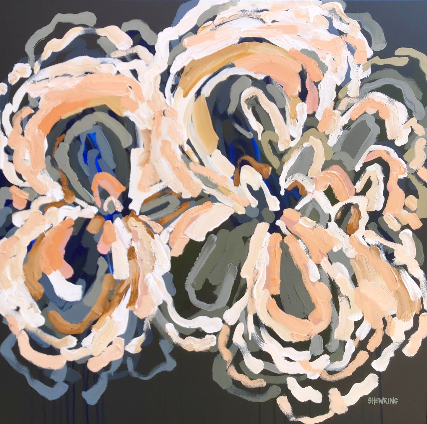 Loves Me 100x100cm SOLD
