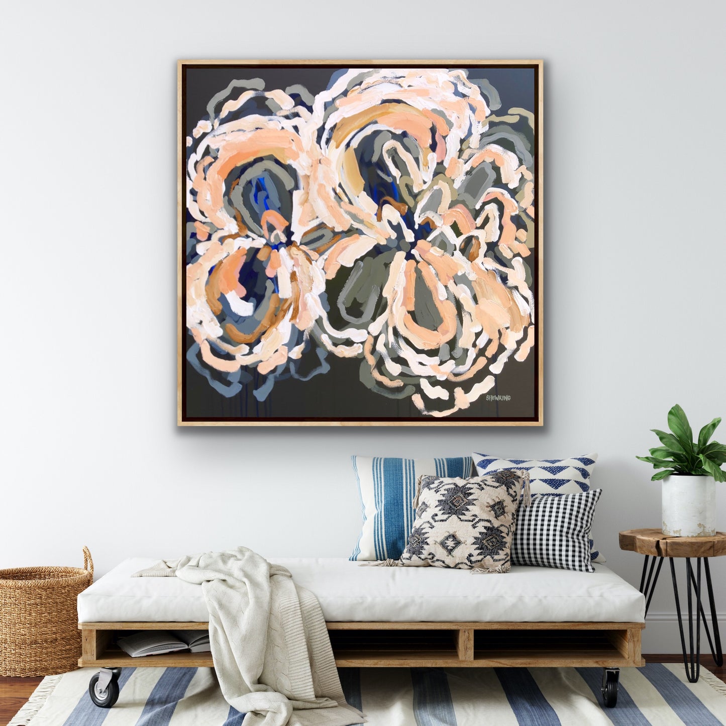 Loves Me 100x100cm SOLD
