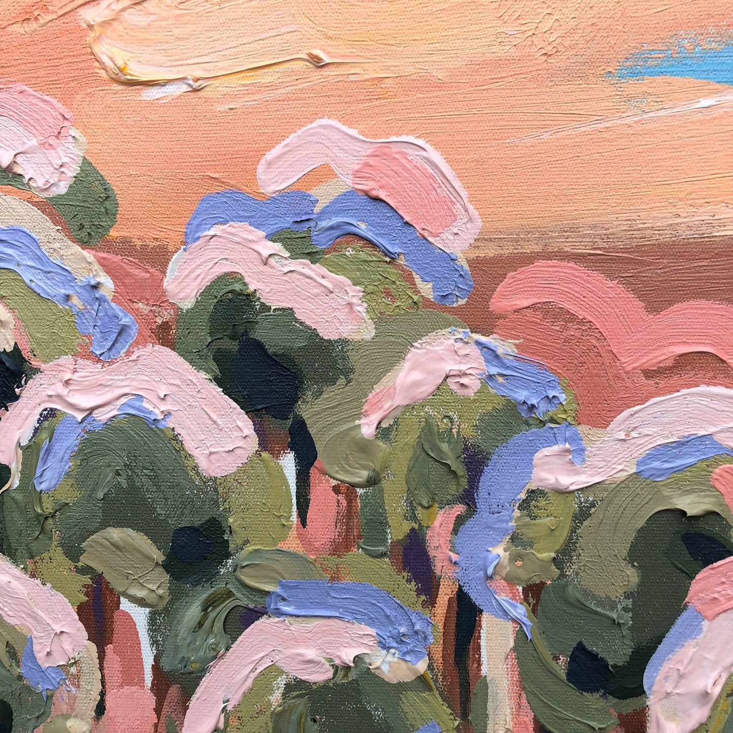 Sunset At Macedon Vineyard FRAMED 150x100cm ***exclusively at JUMBLED Online - SOLD