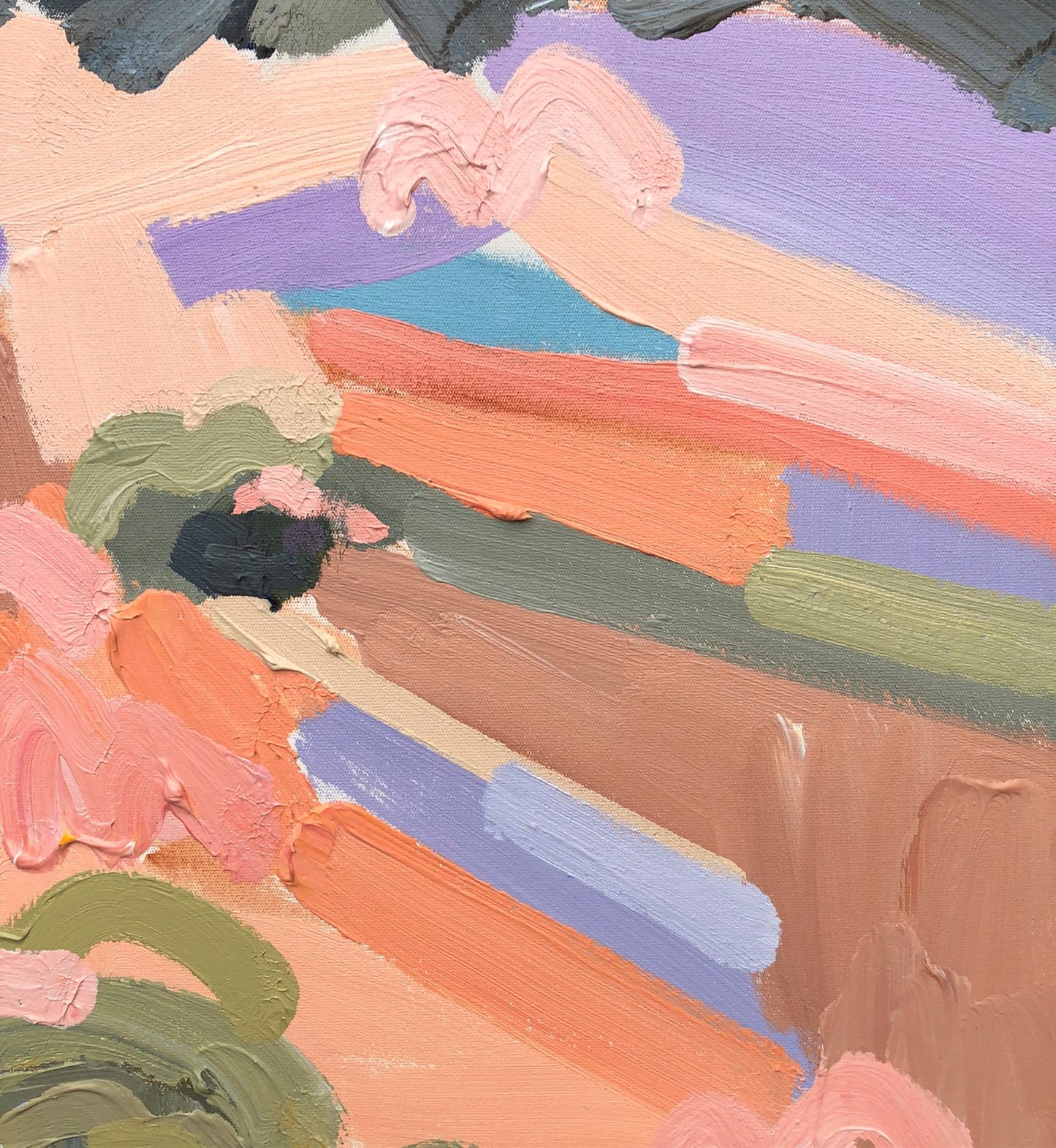 Sunset At Macedon Vineyard FRAMED 150x100cm ***exclusively at JUMBLED Online - SOLD