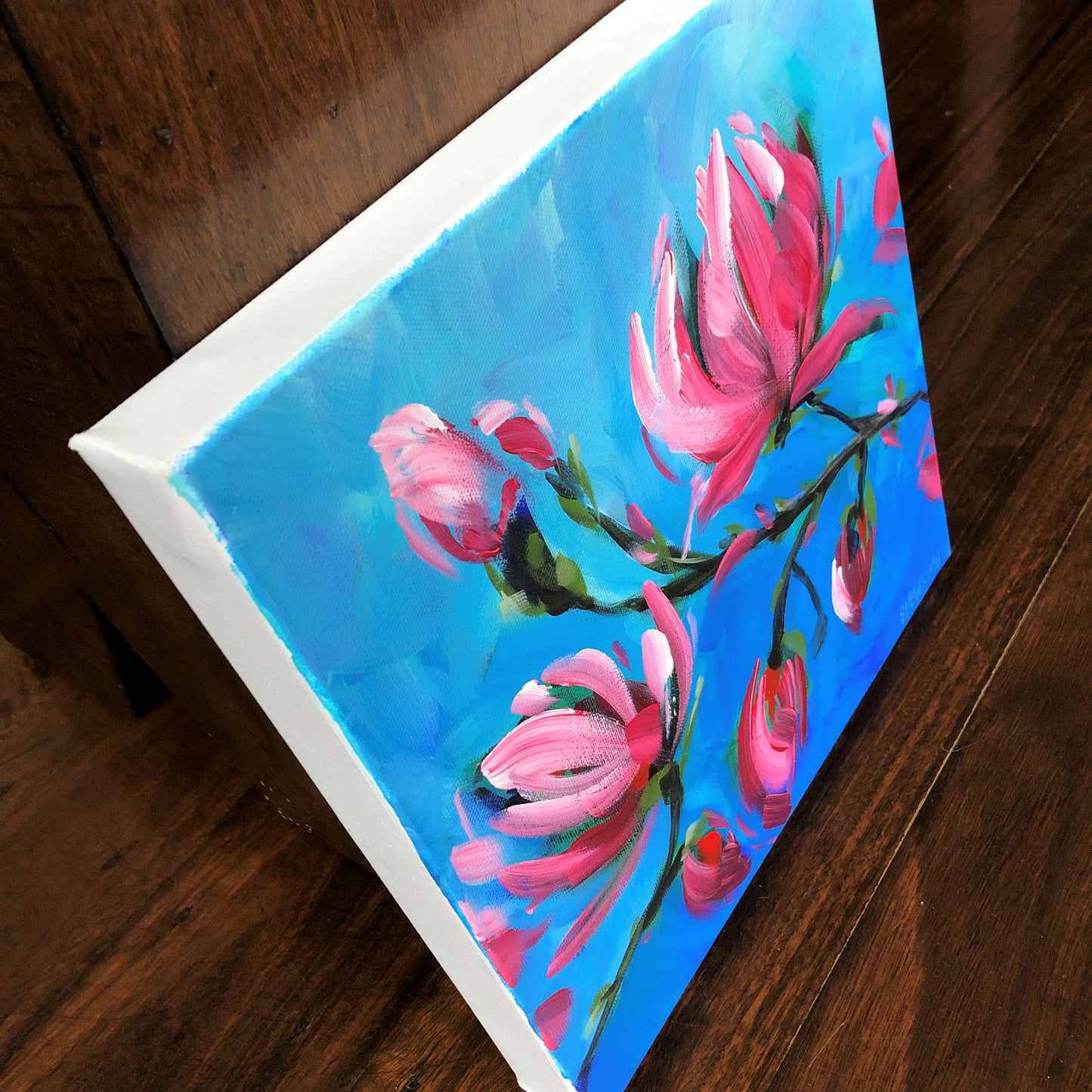Magnolia II 30x30cm SOLD