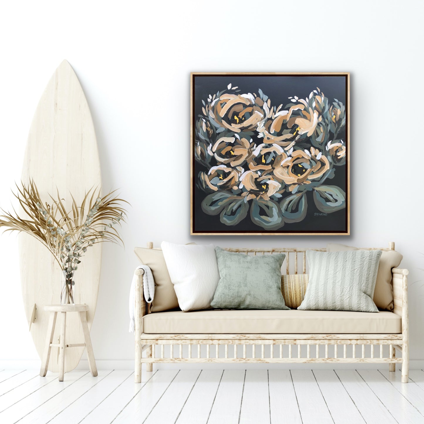 Mocha 90x90cm SOLD