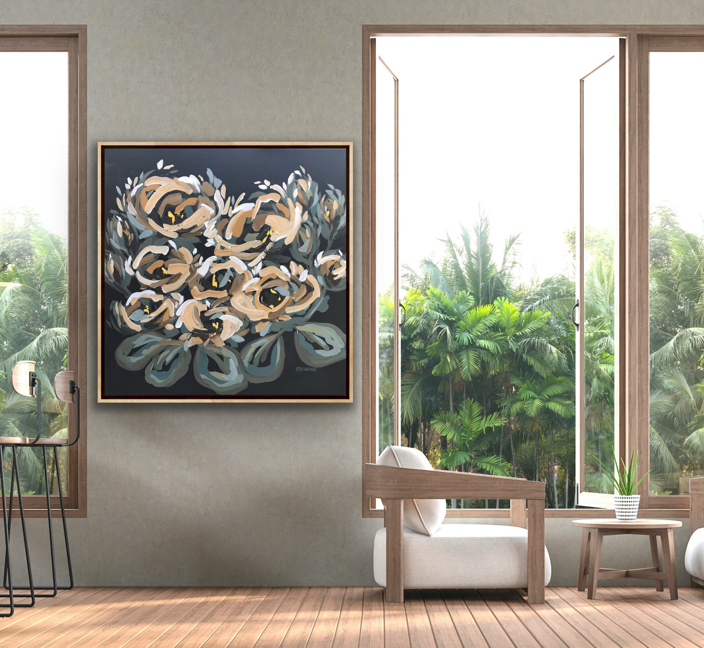 Mocha 90x90cm SOLD