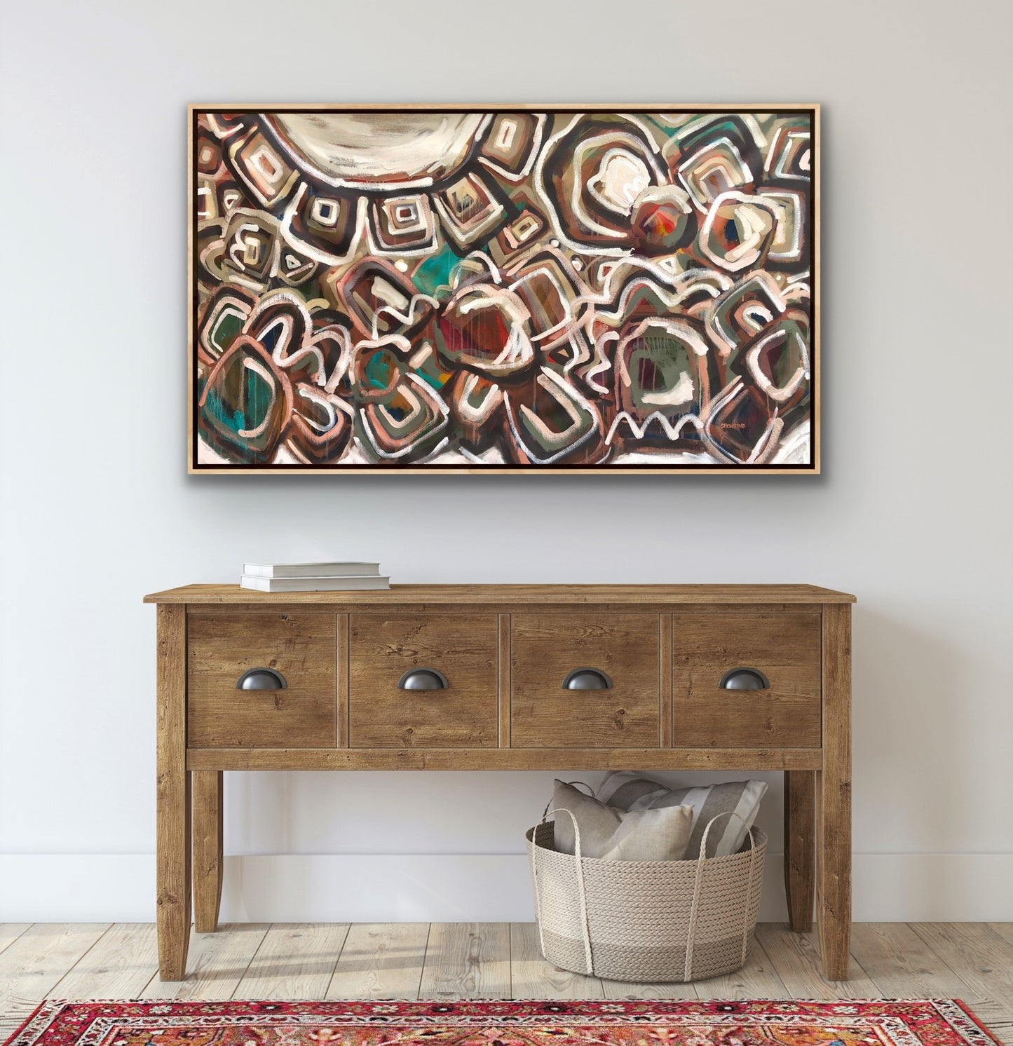 Moroccan Moon 155x85cm SOLD