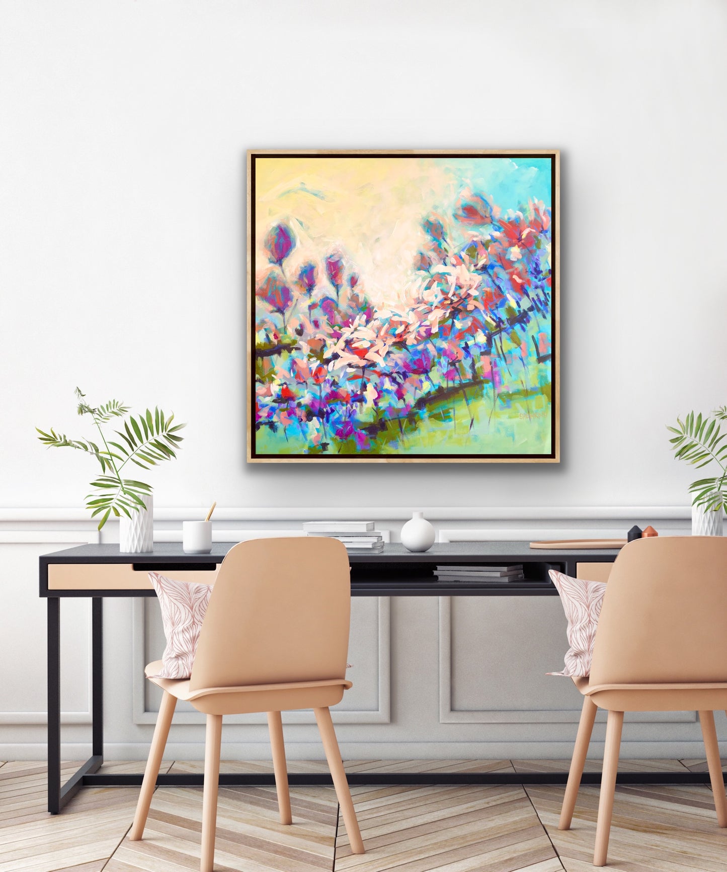 New Flower 87x87cm SOLD