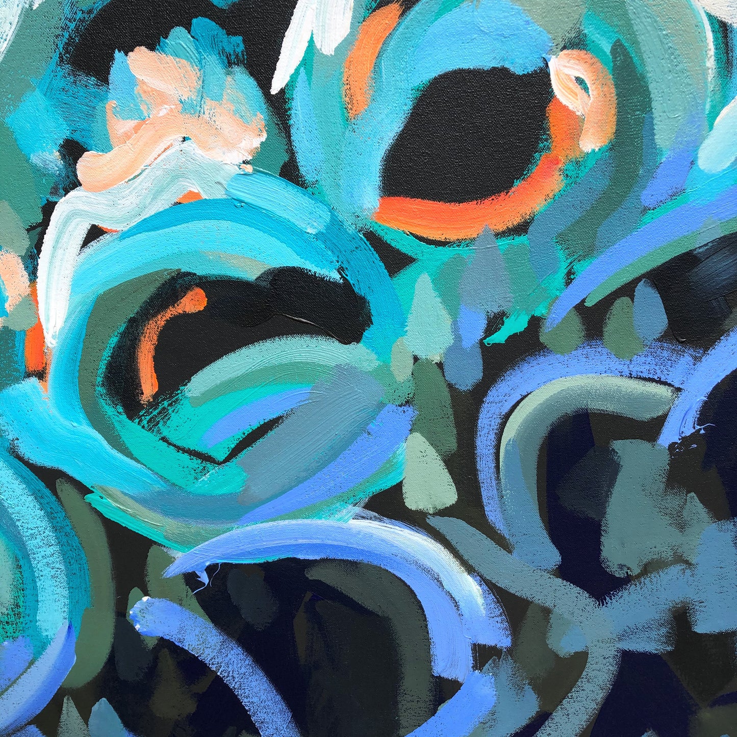 Ocean Ripple 145x112cm SOLD