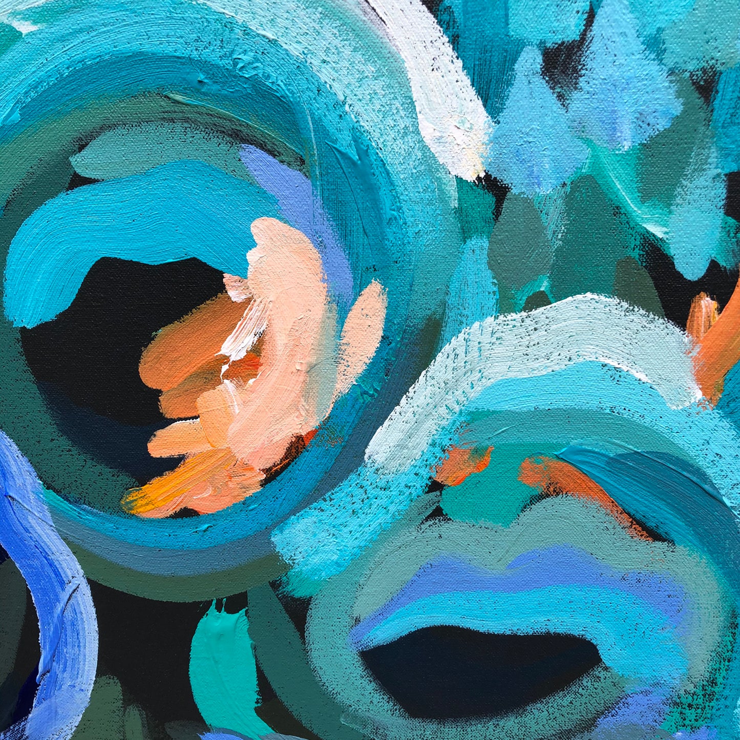 Ocean Ripple 145x112cm SOLD