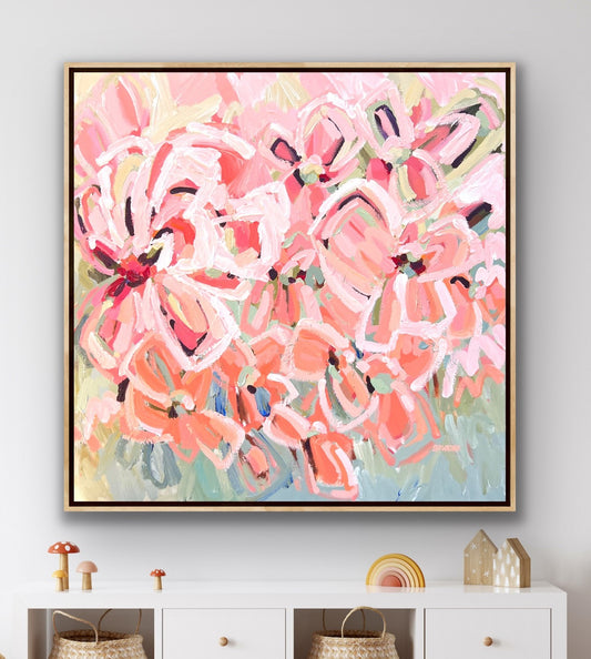 Only In Love With You 100x100cm **SOLD - FOR NAOMI***