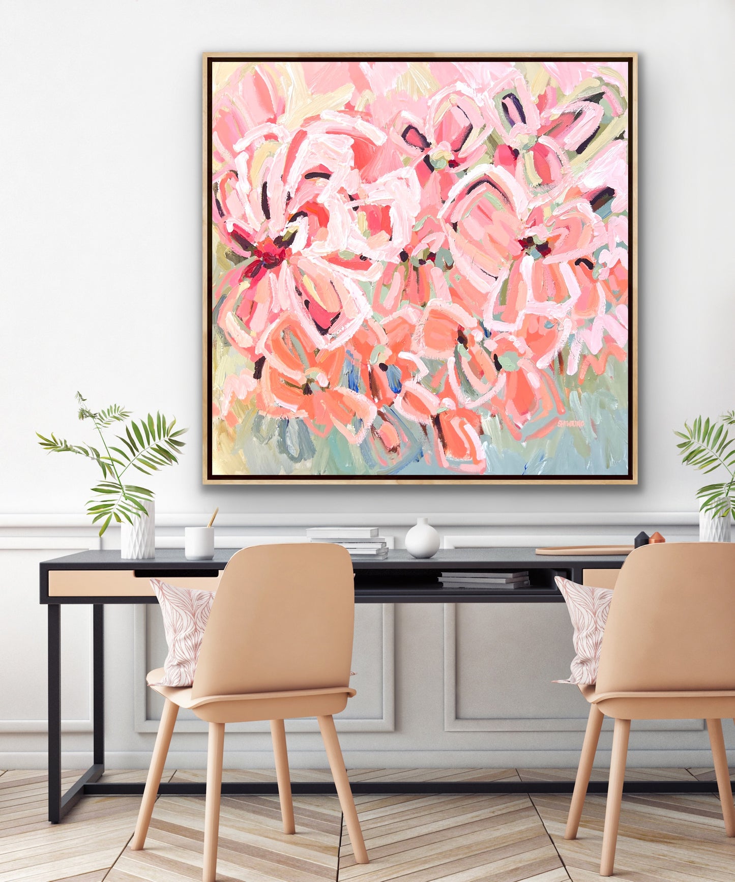 Only In Love With You 100x100cm **SOLD - FOR NAOMI***