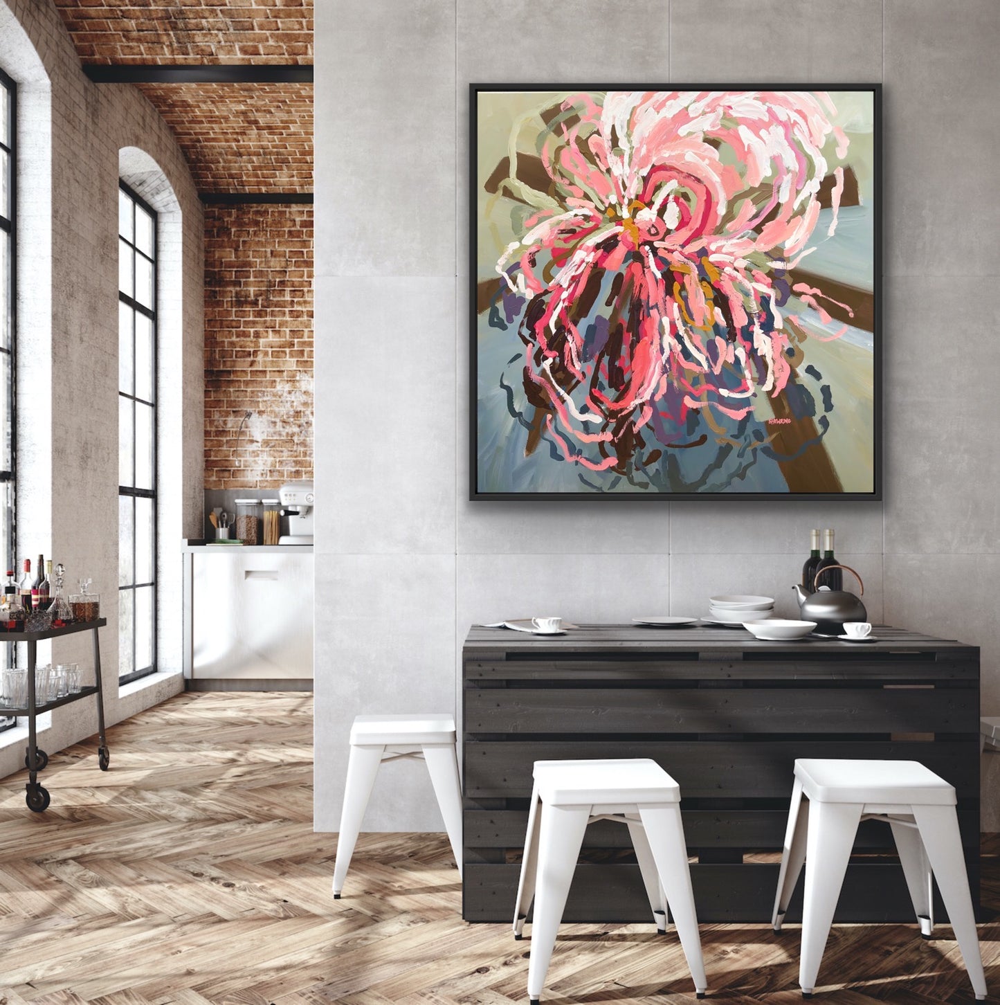 Passionate In Love 120x120cm SOLD