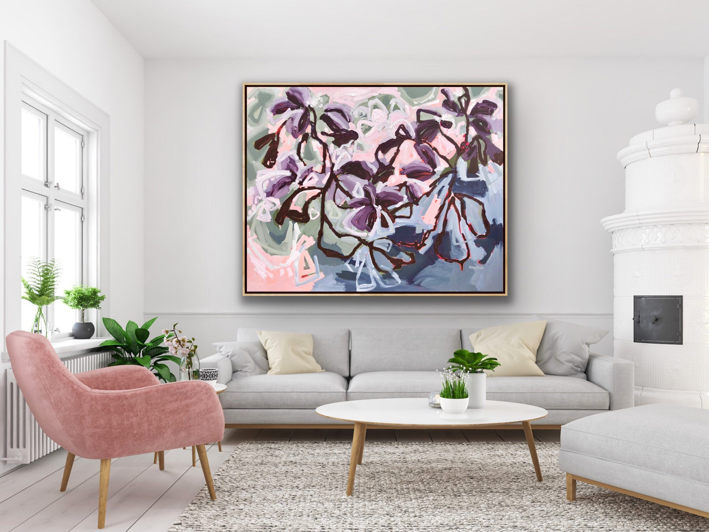 Perfect Romance 156 x 125cm FRAMED