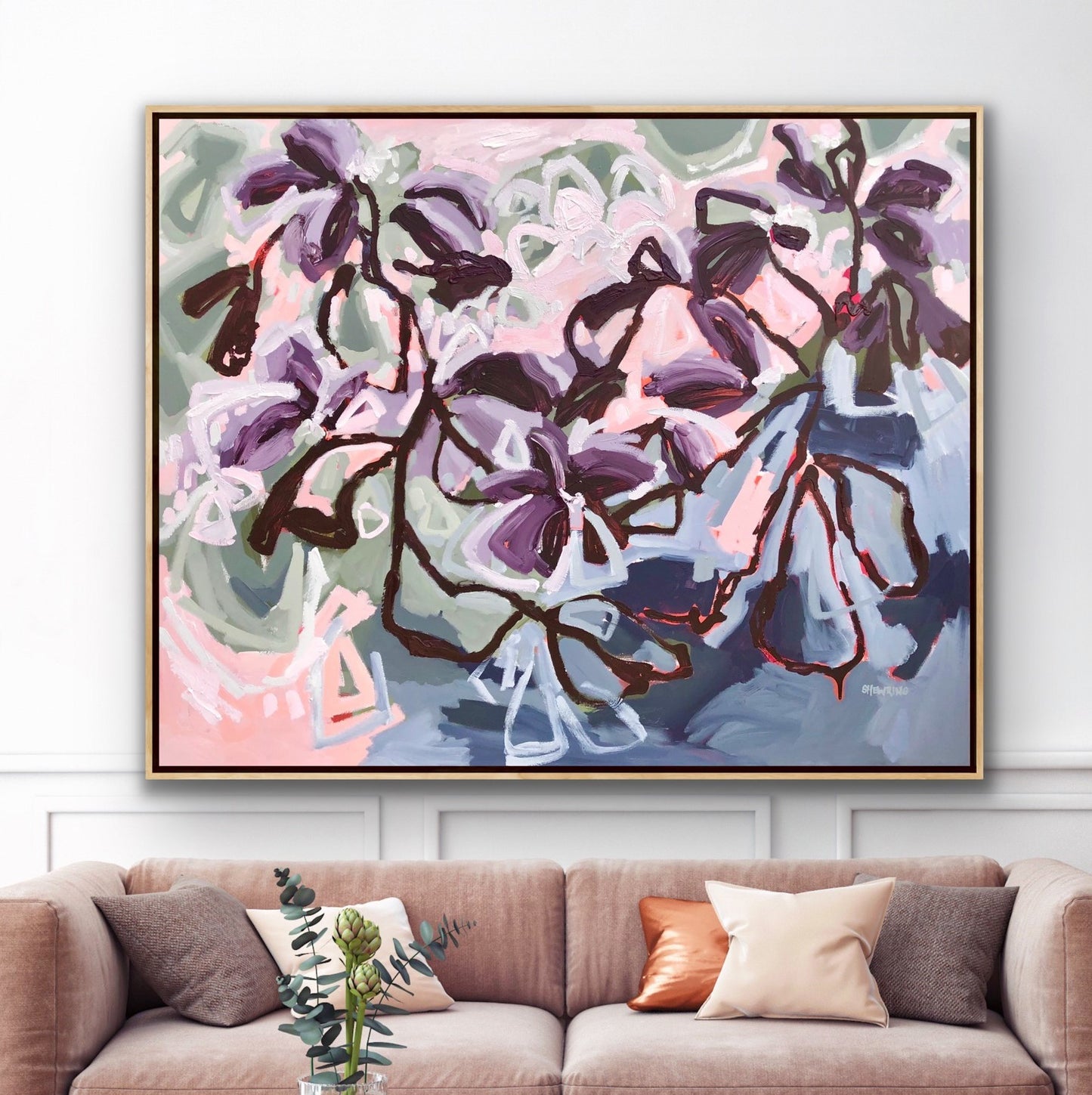 Perfect Romance 156 x 125cm FRAMED