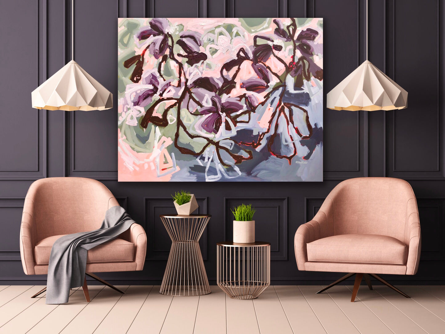 Perfect Romance 156 x 125cm FRAMED