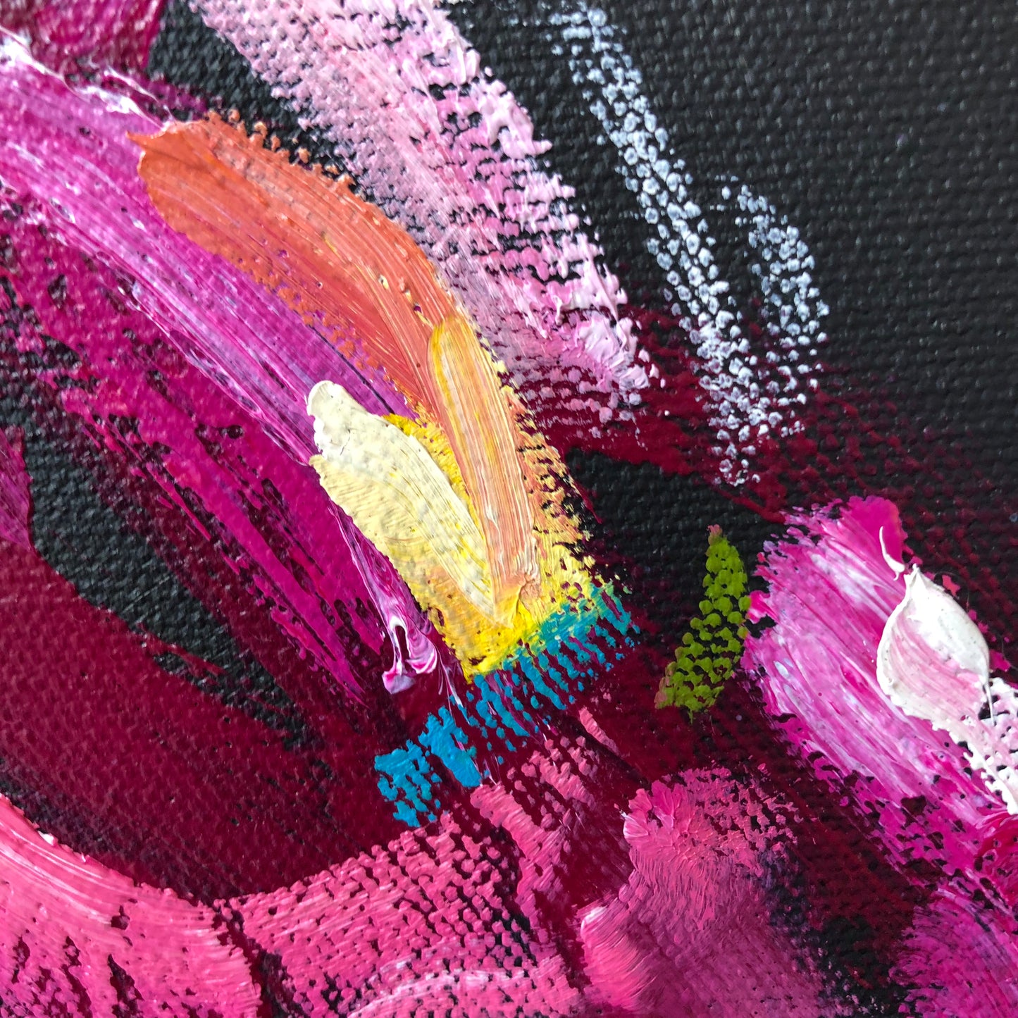 Pink Sunshine 61x61cm SOLD