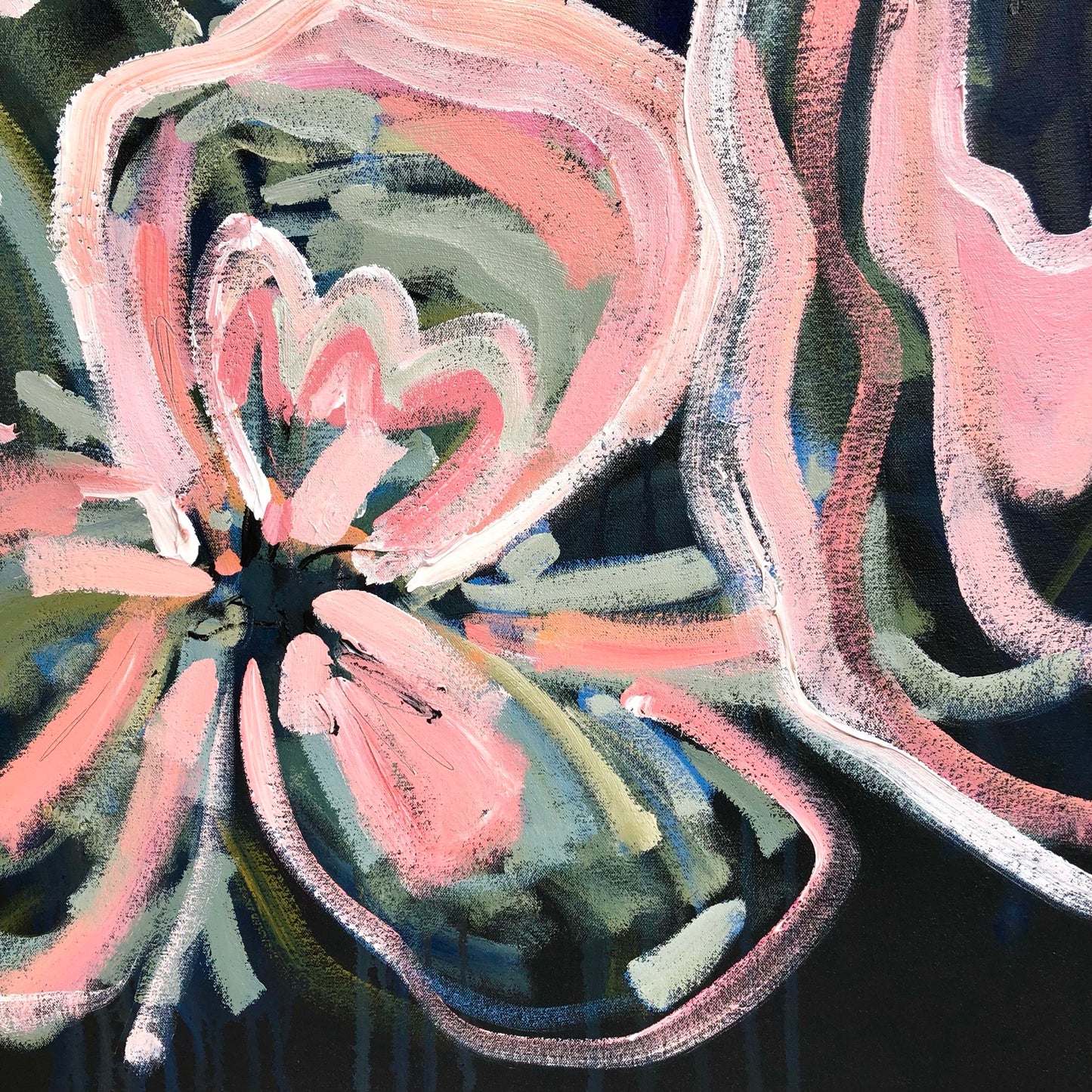 Pure Romance 174x111cm FRAMED SOLD