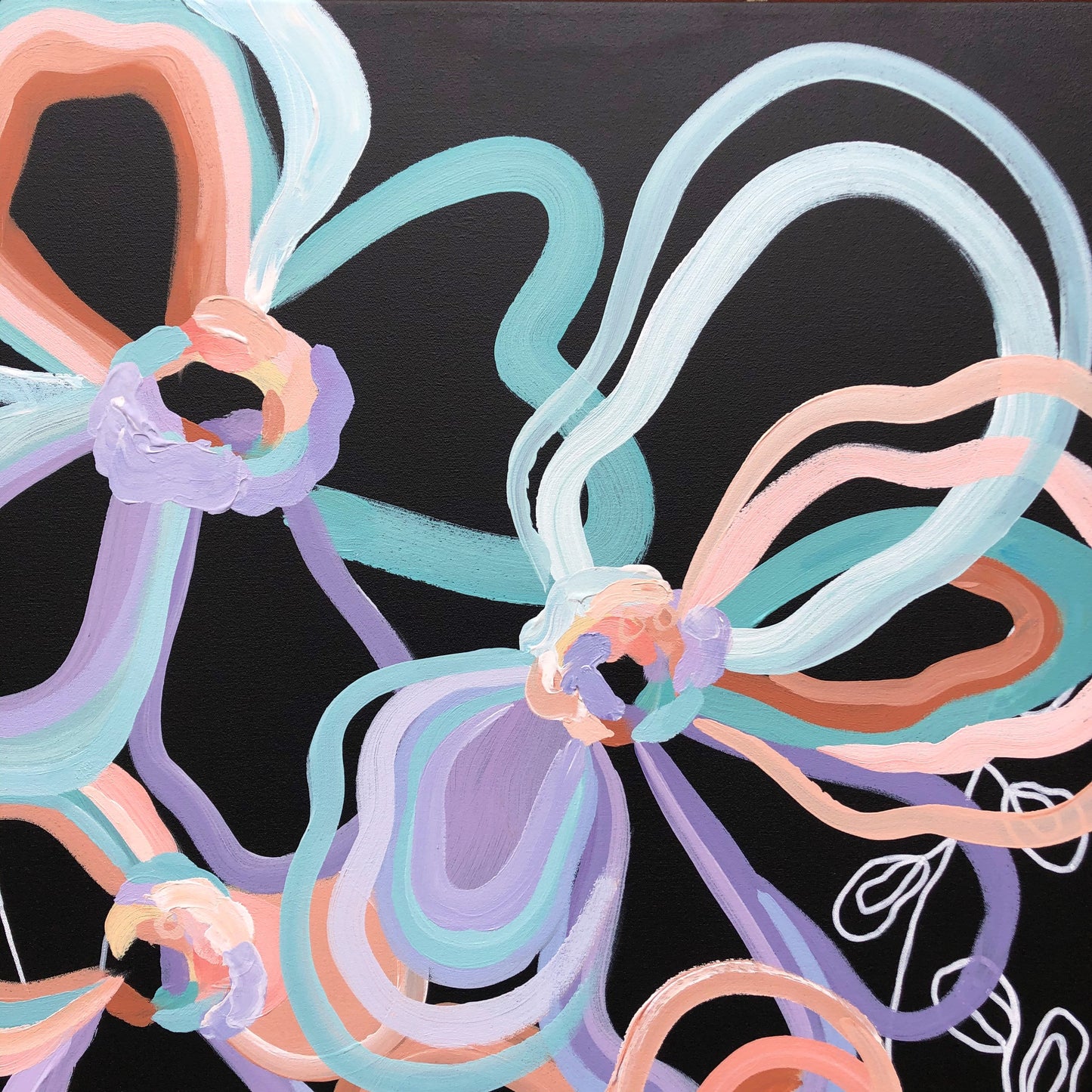 Retro Love 90x60cm SOLD