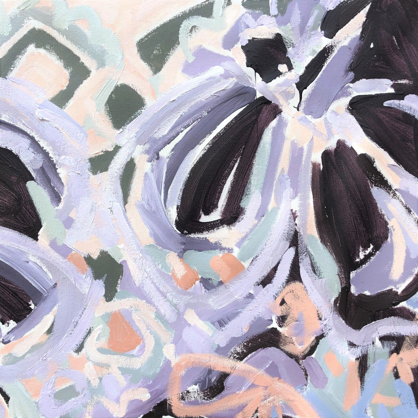 Romance 82x82cm SOLD