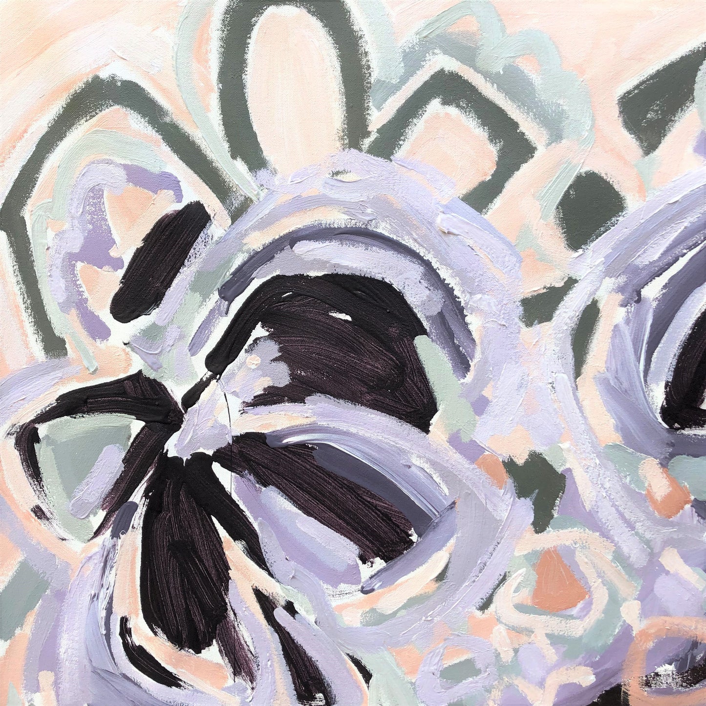 Romance 82x82cm SOLD