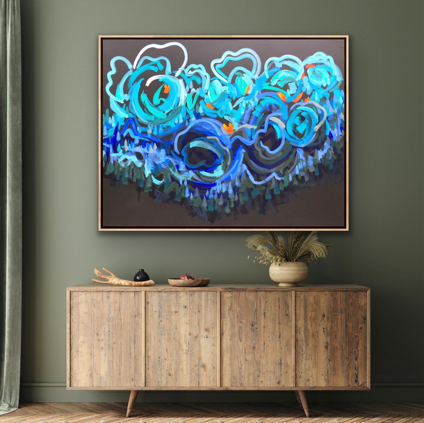 Sapphire Coast 143x110cm SOLD