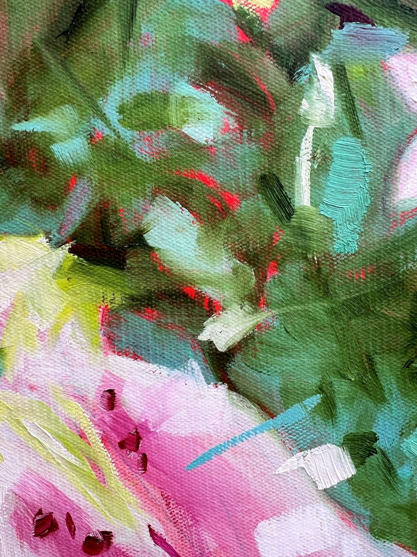 Scent Of Love 94 x94 cm Framed SOLD