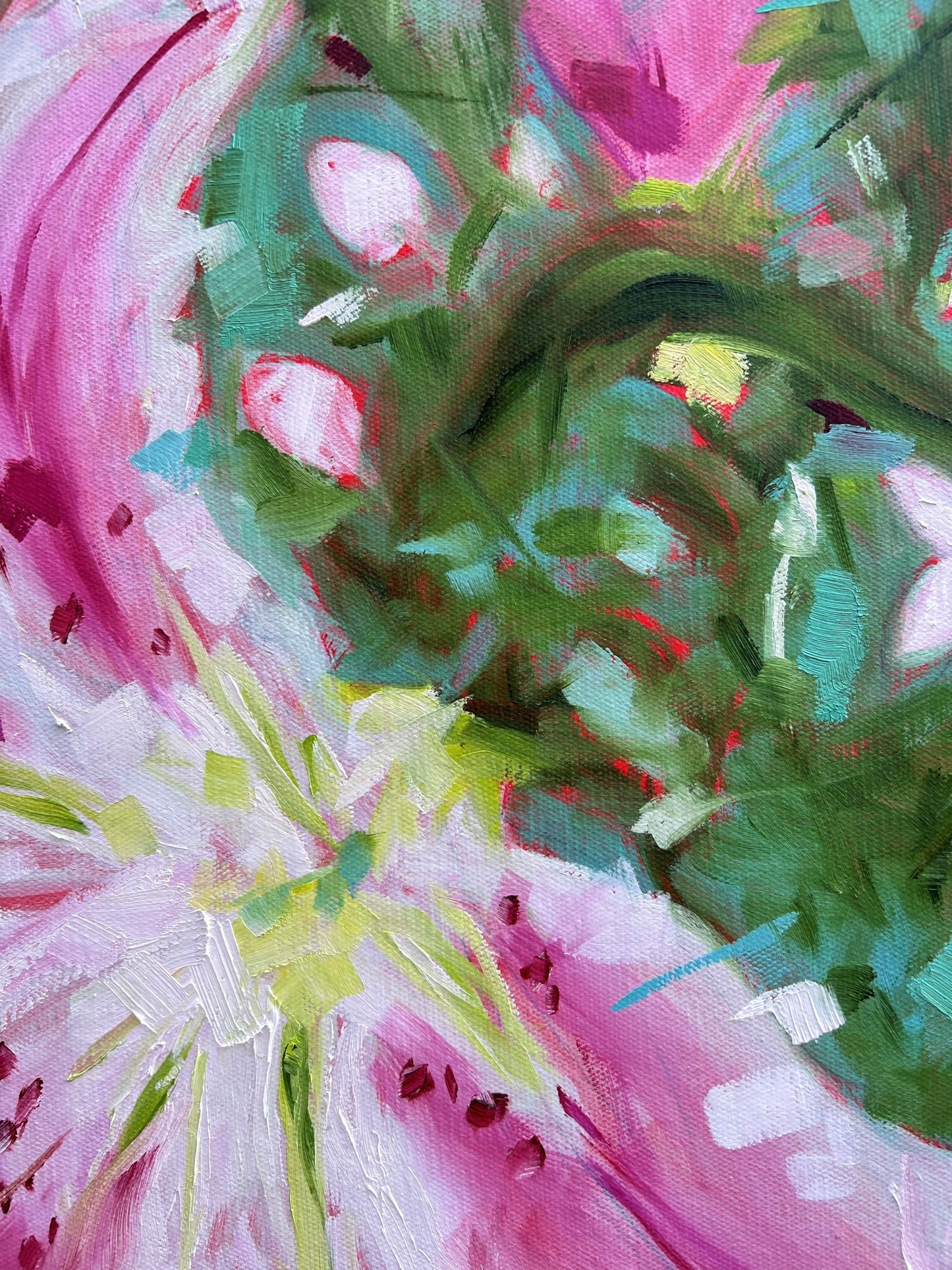 Scent Of Love 94 x94 cm Framed SOLD