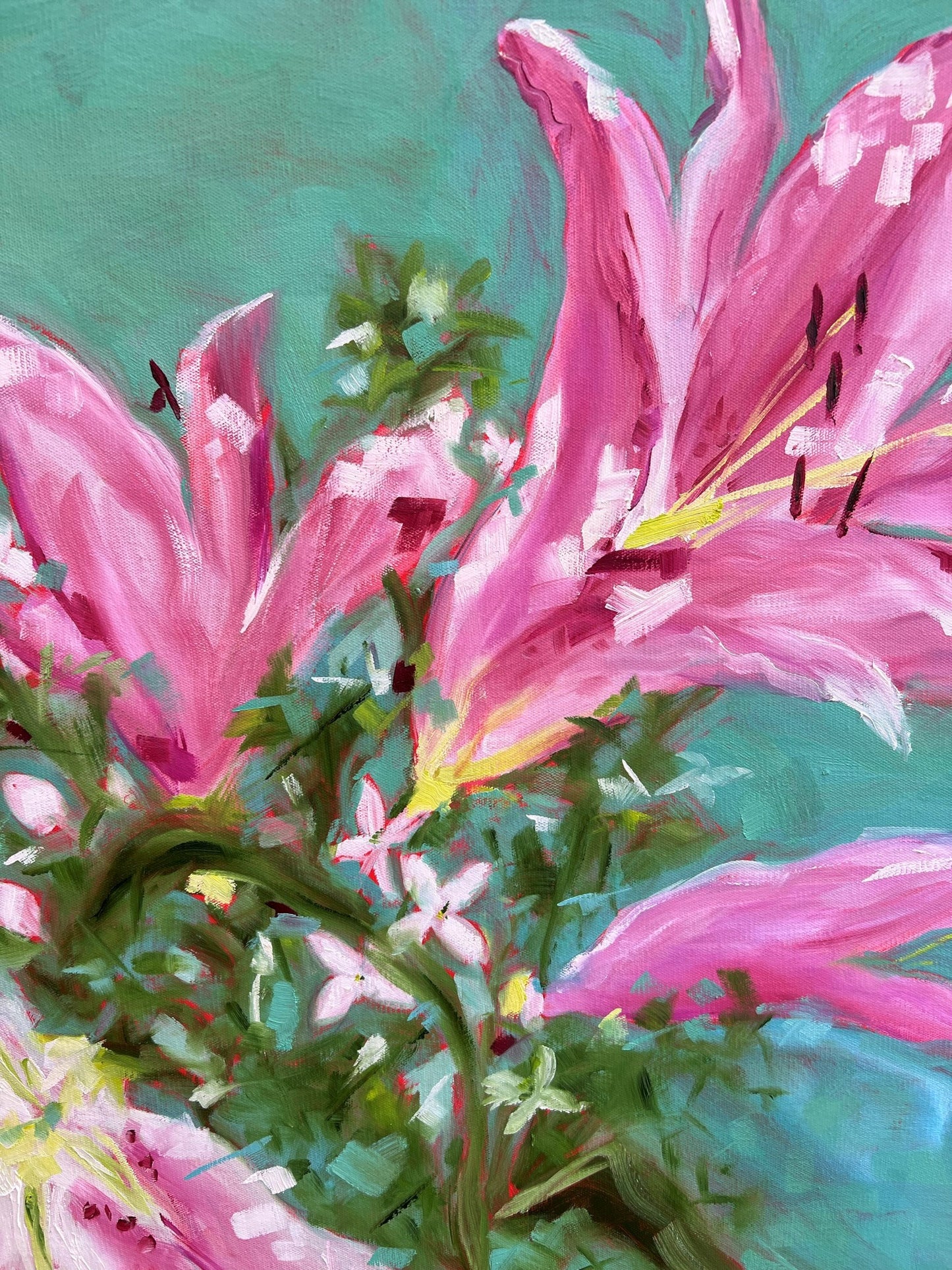 Scent Of Love 94 x94 cm Framed SOLD