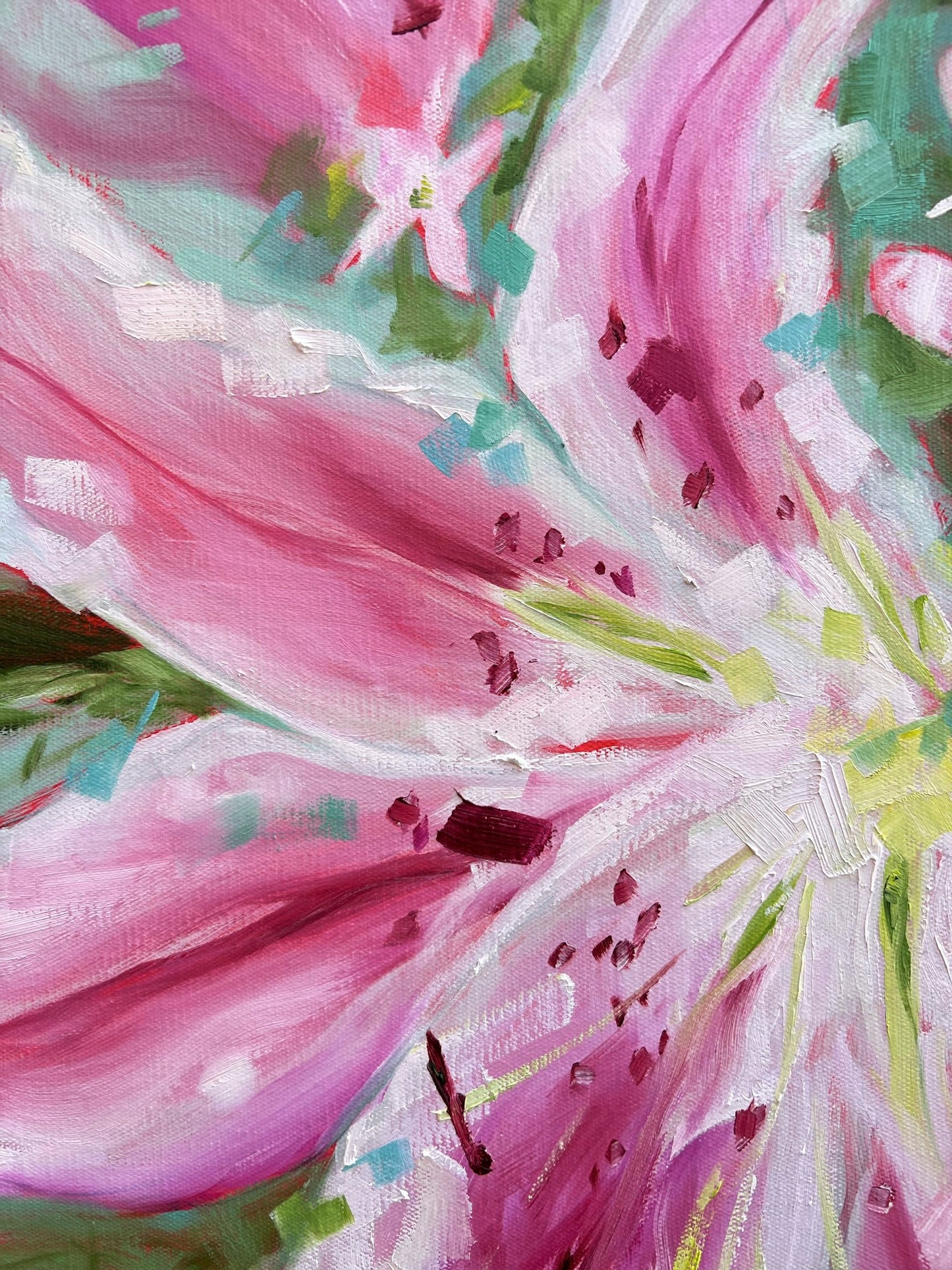 Scent Of Love 94 x94 cm Framed SOLD